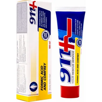 Bylinná léčivá mast 911 Balzám Kostival s Kyselinou Mravenčí 100 ml