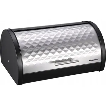 chlebník Jednodílný chlebník Klausberg černý, ocel