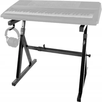 Klávesový stojan STATIV PRO KLÁVESY PIANO varhany STOJAN KLÁVESOVÝ STABILNÍ NASTAVITELNÝ
