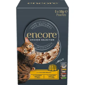 Krmivo pro kočku Encore mokré krmivo mix chutí 0,25 kg