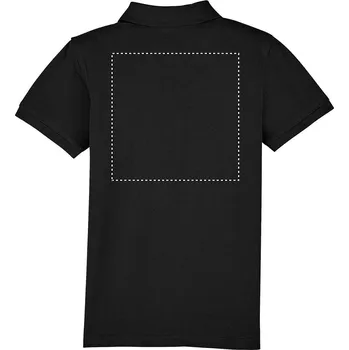 PERFECT DĚTSKÉ POLO 180g 50 BACK, 200x200mm Sítotisk, 1 barva