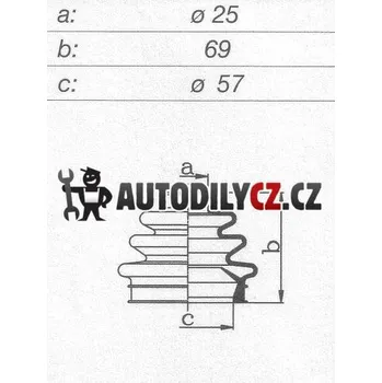 Manžeta ke kolu Manžeta k převodovce GOMET, (sada)