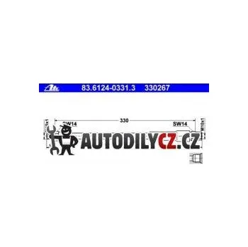 Brzdová hadice Brzdová hadice ATE