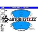 Sada brzdových destiček ATE, AT 602857