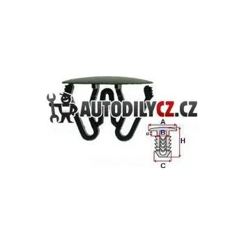 Příchytka univerzální - 10 ks, RO 10141