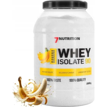 Protein 7Nutrition Whey Isolate 90 syrovátkový izolát WPI 2kg Banán