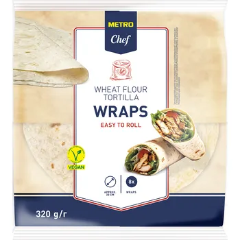 Tortilla 20 cm 8 x 40 g