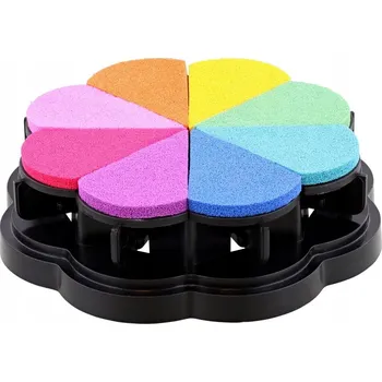 Dětské razítko Barevný inkoust na razítka Polštář s inkousty na razítka, 8 barev Avec