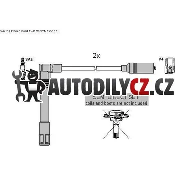 Zapalovací kabel Sada zapalovacích kabelů STARTLINE
