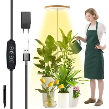 Osvětlení pro růst rostliny LED LAMPA PRO RŮST ROSTLIN, LAMPA PRO POKOJOVÉ ROSTLINY, PLNÉ SVĚTELNÉ SPEKTRUM