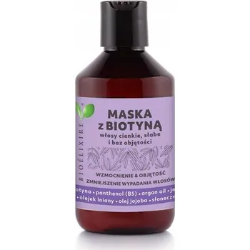 Vlasová regenerace BIOELIXIRE MASKA NA VLASY S BIOTINEM PRO OBJEM A POSÍLENÍ - PRO JEMNÉ VLASY 300ML
