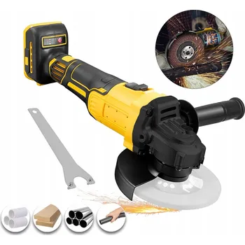 úhlová bruska BEZKARTÁČOVÁ ELEKTRICKÁ BRUSKA, 3-RYCHLOSTNÍ BRUSKA NA KOV 125MM