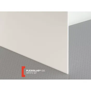 Průsvitná krytina Opálové plexisklo PLEXIGLAS GS 3mm WH73 (PROP. 23%) PLEXISKLO: 1520 x 2030