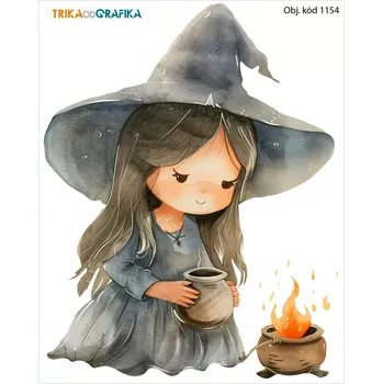 Textilie k potisku Čarodejnice – nažehlovačka 14x11cm