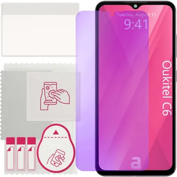 Pouzdro na mobilní telefon Sklo s ochranou proti modrému světlu 9H pro Oukitel C6