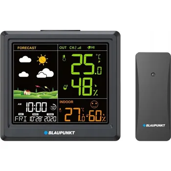 Meteostanice Meteostanice Blaupunkt WS25BK černá