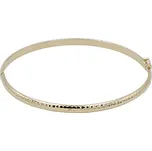 Pevný zlatý náramek