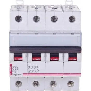vypínač LEGRAND TX3 JISTIČ 4P C32A 404259