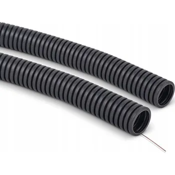 kabelová chránička TRUBKA KABELOVÁ OHEBNÁ PVC 28/23, OPK-25 METRŮ 320N S VODÍCÍM DRÁTEM