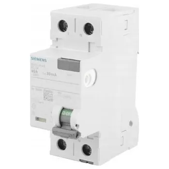 Proudový chránič Proudový chránič Siemens 5SV3314-6 2 póly 40A 0,03A 230V
