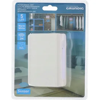 Lampička GRUNDIG LED lampička se senzorem pohybu bílá