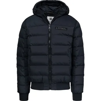 PitBull West Coast - pánská zimní bunda DILLON tmavě modrá velikost: 3XL