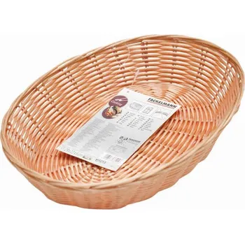 Nákupní košík Košík na pečivo Fackelmann 28x22x6 cm béžový