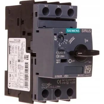 Jistič Motorový jistič Siemens SIRIUS 3RV2021-4AA10