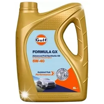 Motorový olej MOTOROVÝ OLEJ GULF FORMULA GX 5W40 5W-40 4L