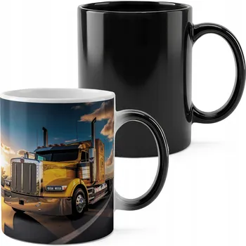 MAGICKÝ HRNEK 330ML S POTISKEM - TIR NÁKLADNÍ AUTO DOPRAVA SPEDICE