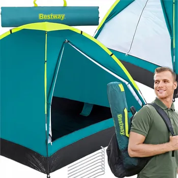 Stan Stan Turistický Kempingový pro 2-3 Osoby 210x210cm + Taška Bestway 68085
