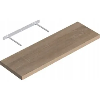 police Samodržící police FS 79,5x23,5 cm Dub Sonoma