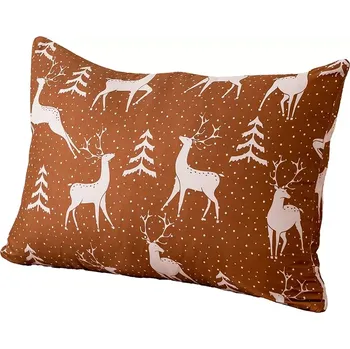 Dekorativní polštářek Povlak na polštář vánoční , Složení materiálu 100%polyester