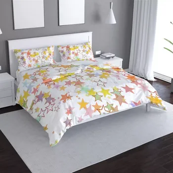 Povlečení Sablio Povlečení Hvězdičky - 140x200 / 90x70