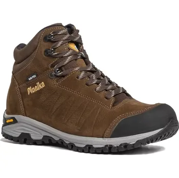 Pánská treková obuv Pánská trekingová obuv Planika Komna Air-Tex, brown - UK 7,5