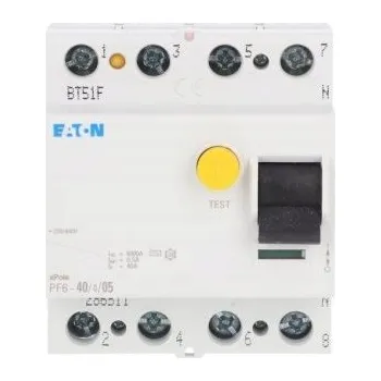 Proudový chránič Proudový chránič Eaton 230 V IP20 0 A