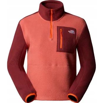 Pánská móda THE NORTH FACE FLEECOVÁ MIKINA YUMIORI 1/4 ZIP NF0A8E89EOW r S