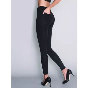 Dámské legíny Černé dámské legíny Gatta Next Leggins 44531 černá/černá M