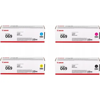 Příslušenství pro čtečku elektronické knihy Sada tonerů Canon 069 5091C002 5092C002 5093C002 5094C002 4 ks CMYK