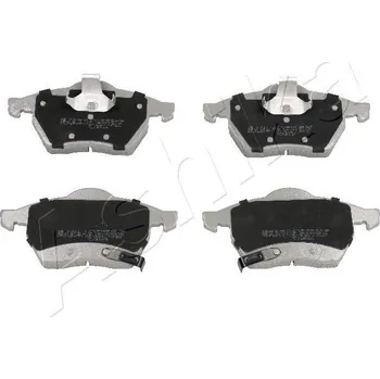 Brzdová destička Sada brzdových destiček, kotoučová brzda ASHIKA 50-00-0412