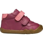 Dívčí volnočasová obuv Geox B STEPPIEUP 20 Vínová, Růžová, Hnědá