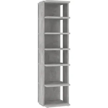 Botník VidaXL , betonu šedý, 25x27x102