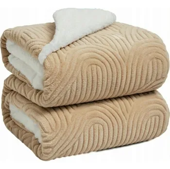 deka TEPLÁ HRUBÁ DEKA 200x230 SVETR BERÁNEK OBOUSTRANNÁ