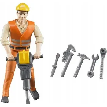 Figurka Bruder 60020 Figurka dělníka s příslušenstvím