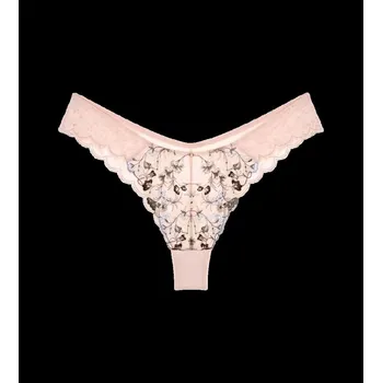 Dámské spodní prádlo Kalhotky Triumph Brazil Highleg BROWN s krajkou, BROWN 40 i343_10219848-7308-40