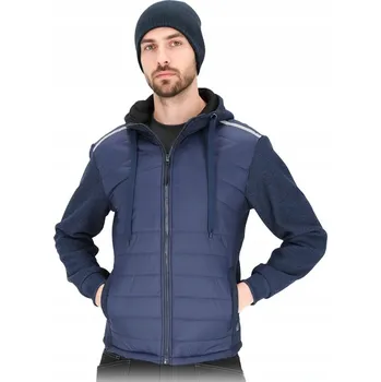 Pánská mikina Reis Fleecová Mikina bunda modrá, vel. XXL