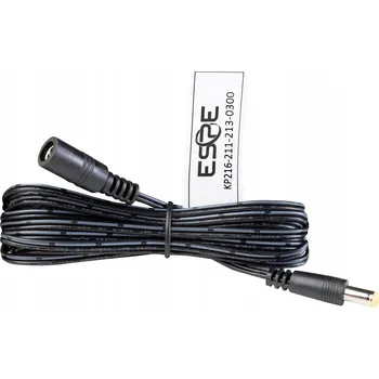 Napájecí kabel Napájecí prodlužovací kabel DC 2m zásuvka – přímý konektor 2,1/5,5