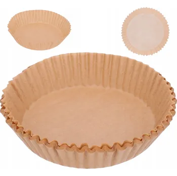 Obraz WKŁADY DO AIRFRYER okrągłe 20 cm papier do fritézy bez tuku, 50 ks