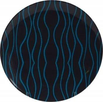 Talíř Dezertní talíř GreyLine šedo-tyrkysový Gimex