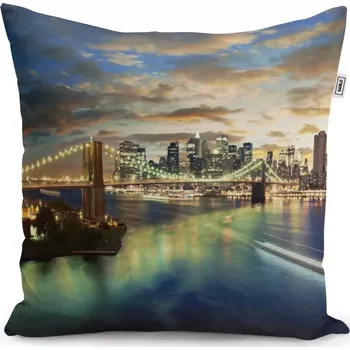 Polštář Sablio Polštář Brooklynský most - 40x40 cm